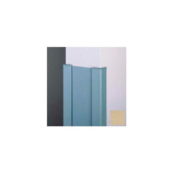 Pawling Surface Mounted End Wall 90Deg Corners, 2'' Wings, 4'H W/Caps, 6"W, Woodlands, Recycled Vinyl CG-11R-4-22 - main